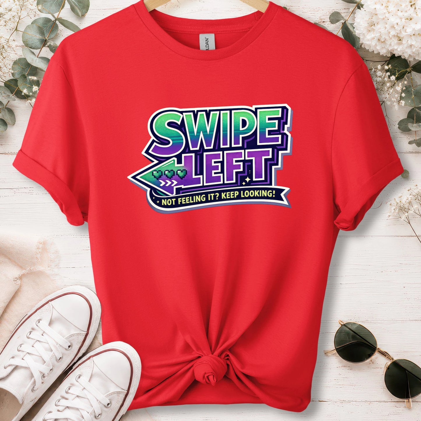 Swipe left #2 unisex T shirt