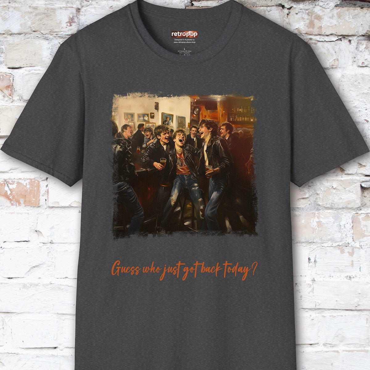 The Boys are Back in Town Unisex T shirt