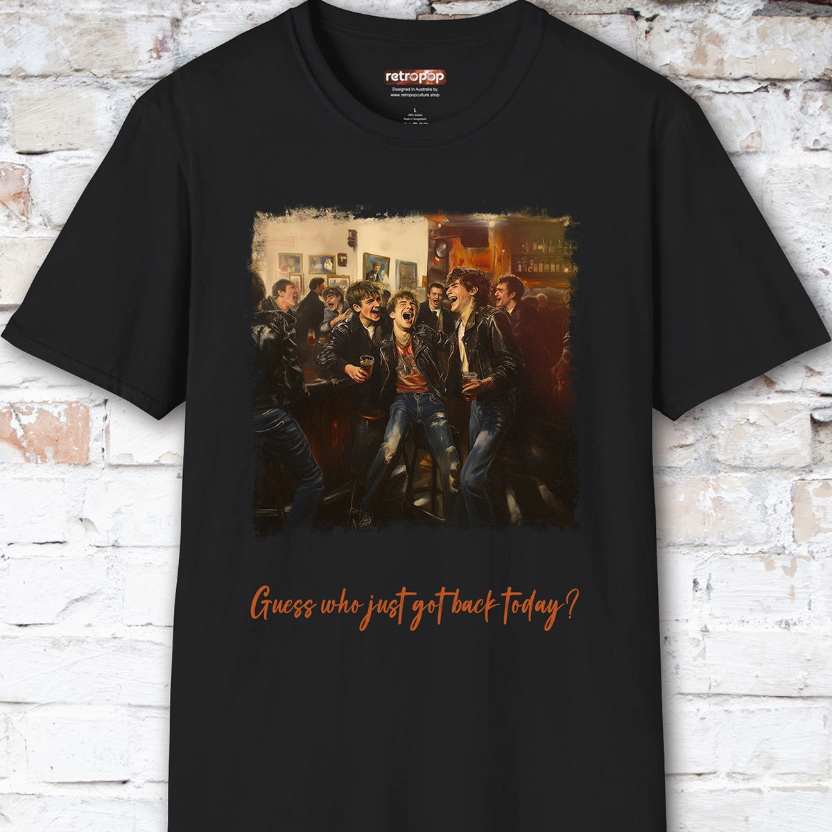 The Boys are Back in Town Unisex T shirt