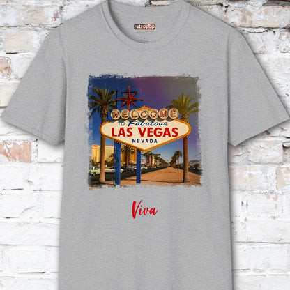 Viva Las Vegas Unisex T shirt