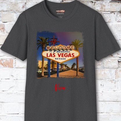 Viva Las Vegas Unisex T shirt