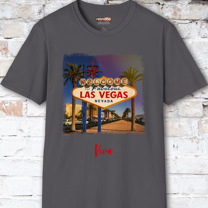 Viva Las Vegas Unisex T shirt