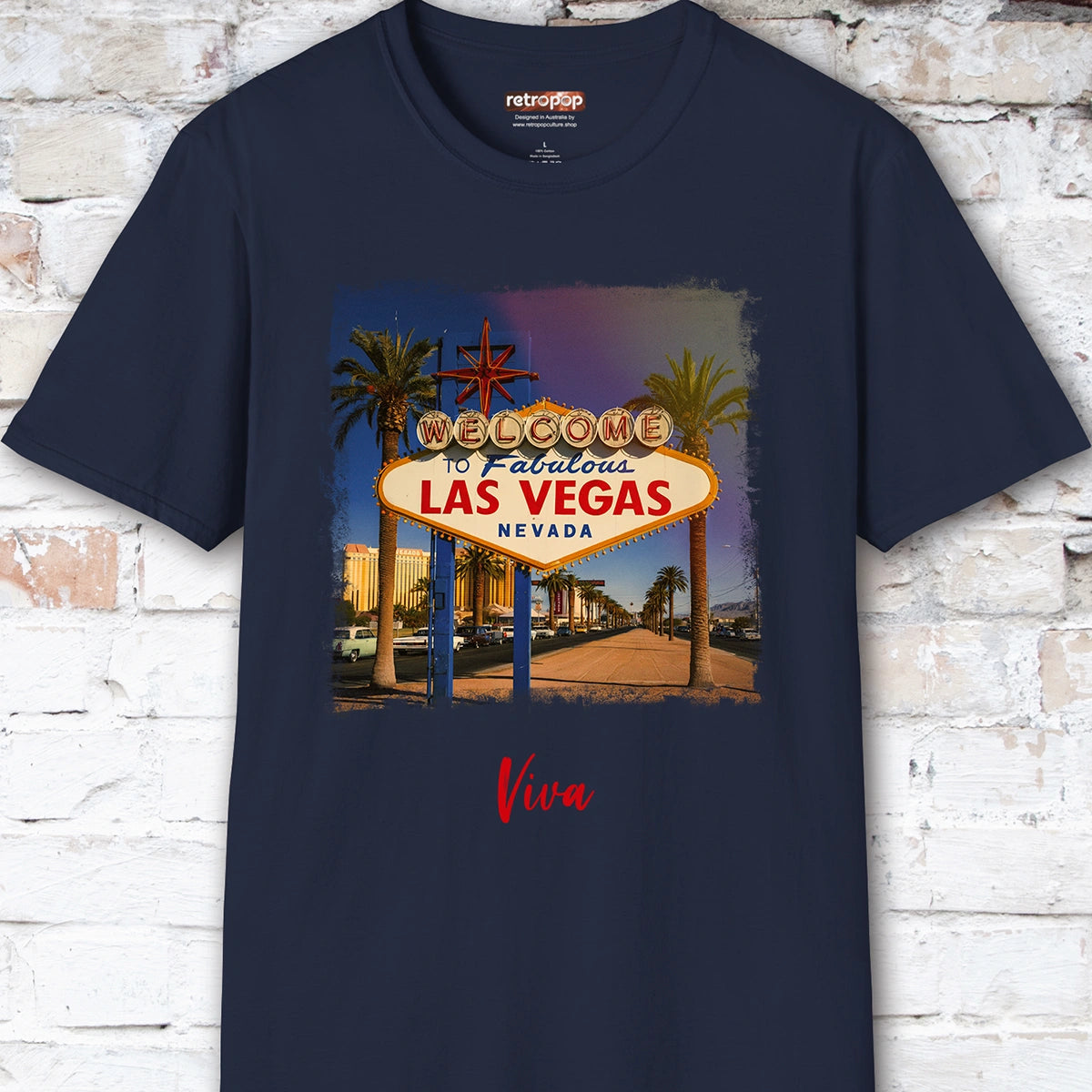 Viva Las Vegas Unisex T shirt