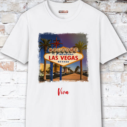 Viva Las Vegas Unisex T shirt