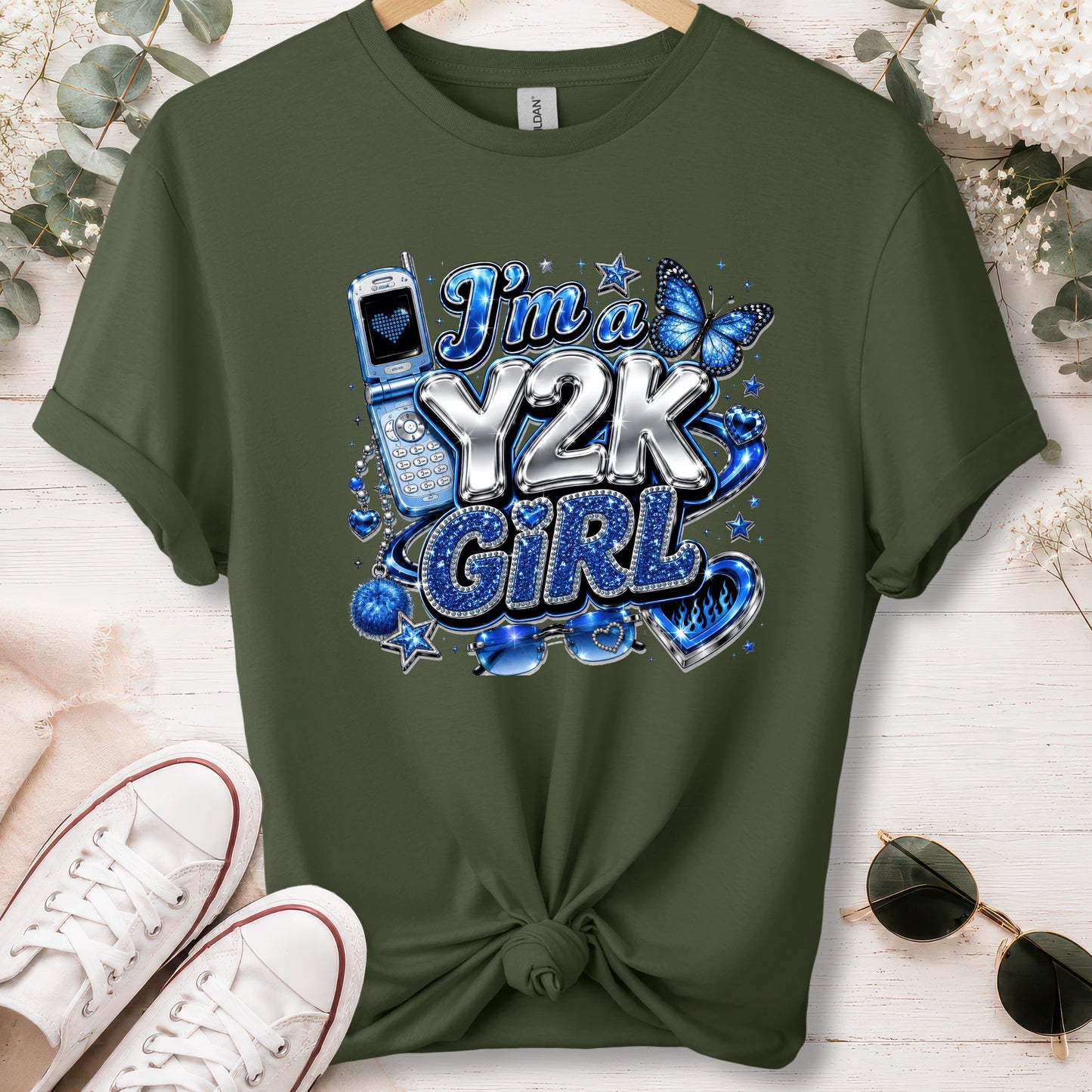 Y2K Girl #2 unisex T shirt