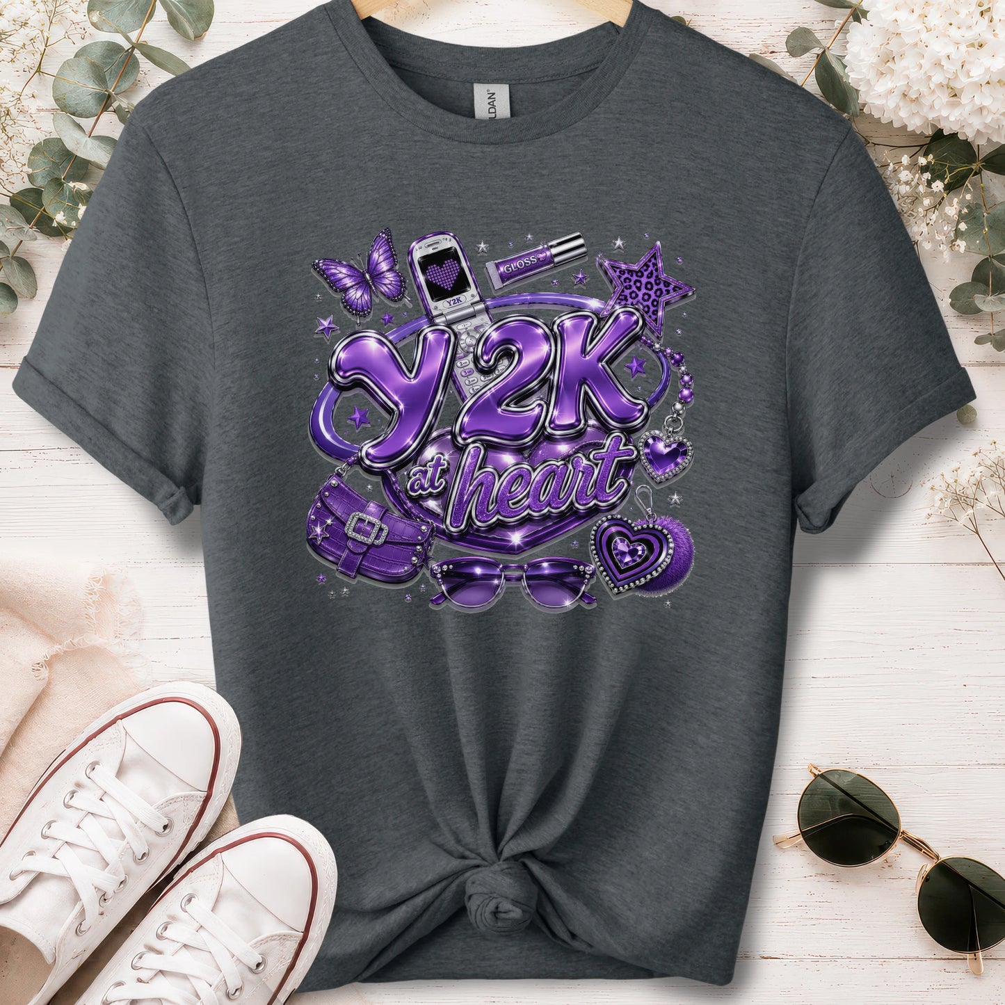 Y2K at heart #1 unisex T shirt