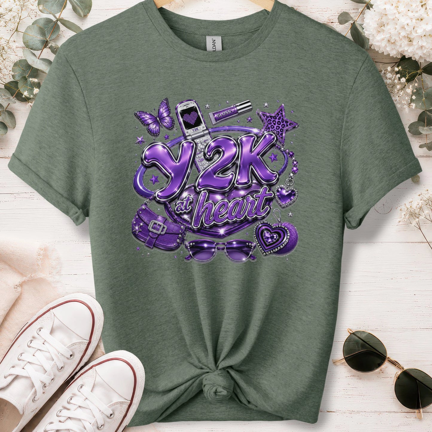 Y2K at heart #1 unisex T shirt