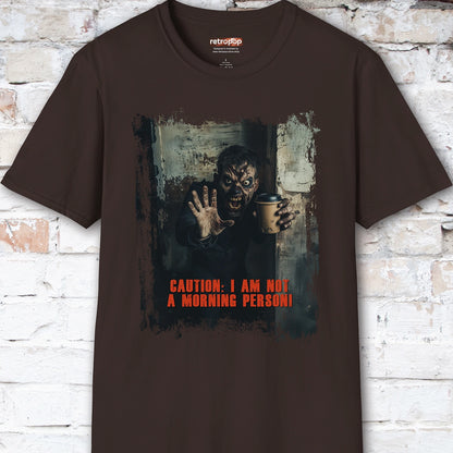 Zombie morning person #1 Unisex T shirt