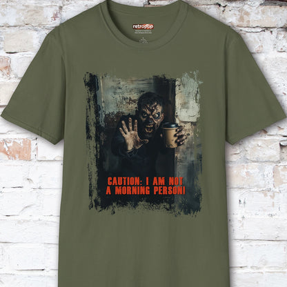 Zombie morning person #1 Unisex T shirt