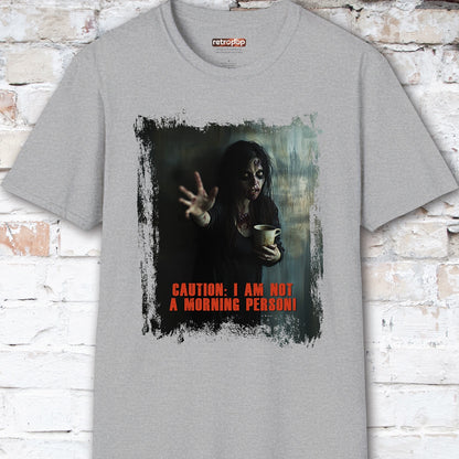 Zombie coffee morning person #4 Unisex T shirt