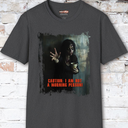 Zombie coffee morning person #4 Unisex T shirt