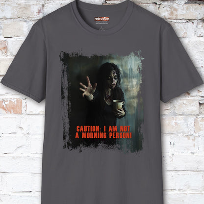 Zombie coffee morning person #4 Unisex T shirt