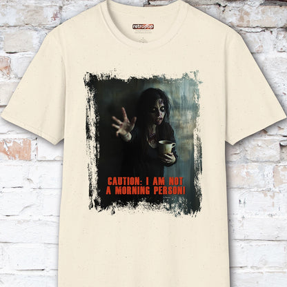 Zombie coffee morning person #4 Unisex T shirt