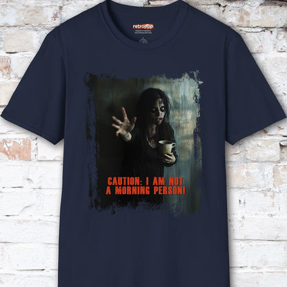 Zombie coffee morning person #4 Unisex T shirt