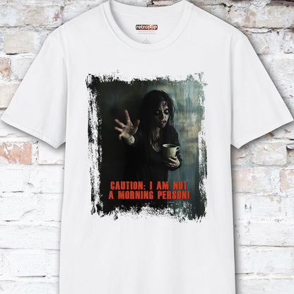 Zombie coffee morning person #4 Unisex T shirt