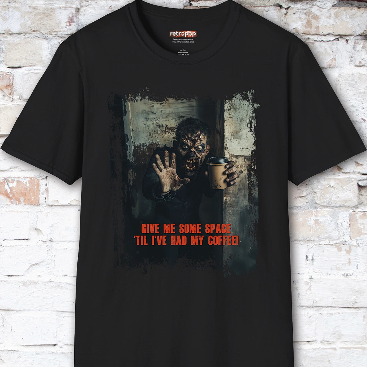 Give me space till I've had my coffee #1 Unisex T shirt