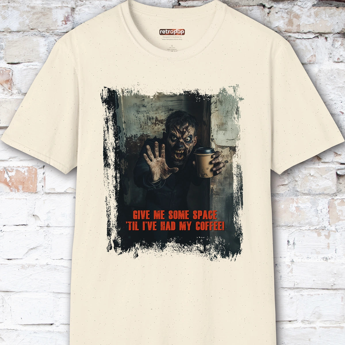 Give me space till I've had my coffee #1 Unisex T shirt