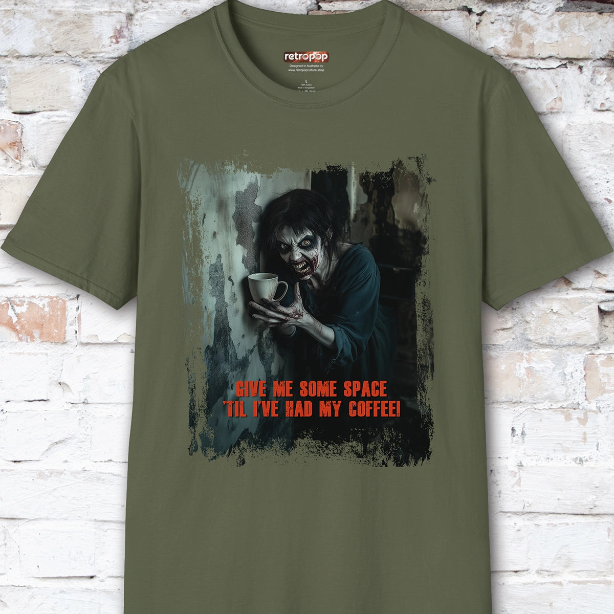 Give me space till I've had my coffee #3 Unisex T shirt
