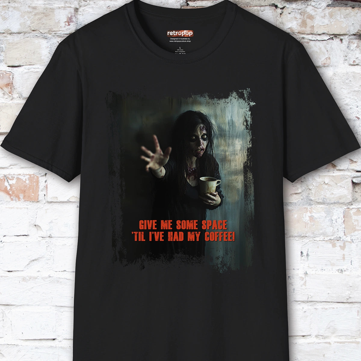 Give me space till I've had my coffee #4 Unisex T shirt