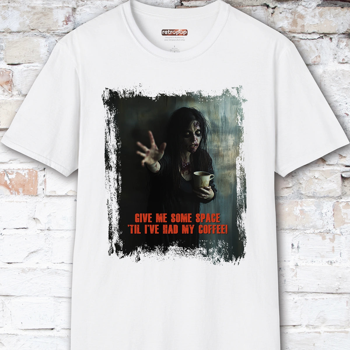 Give me space till I've had my coffee #4 Unisex T shirt