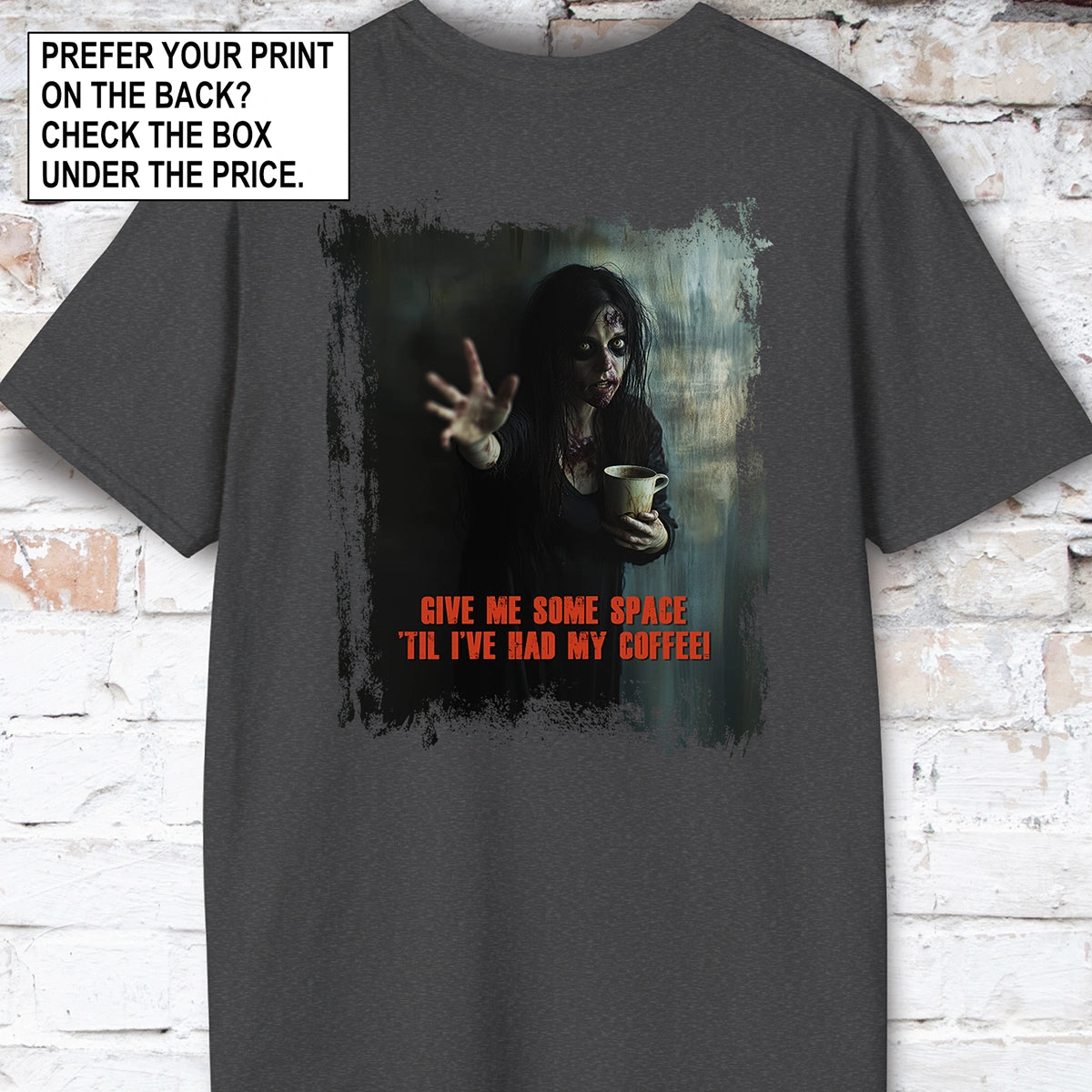 Give me space till I've had my coffee #4 Unisex T shirt