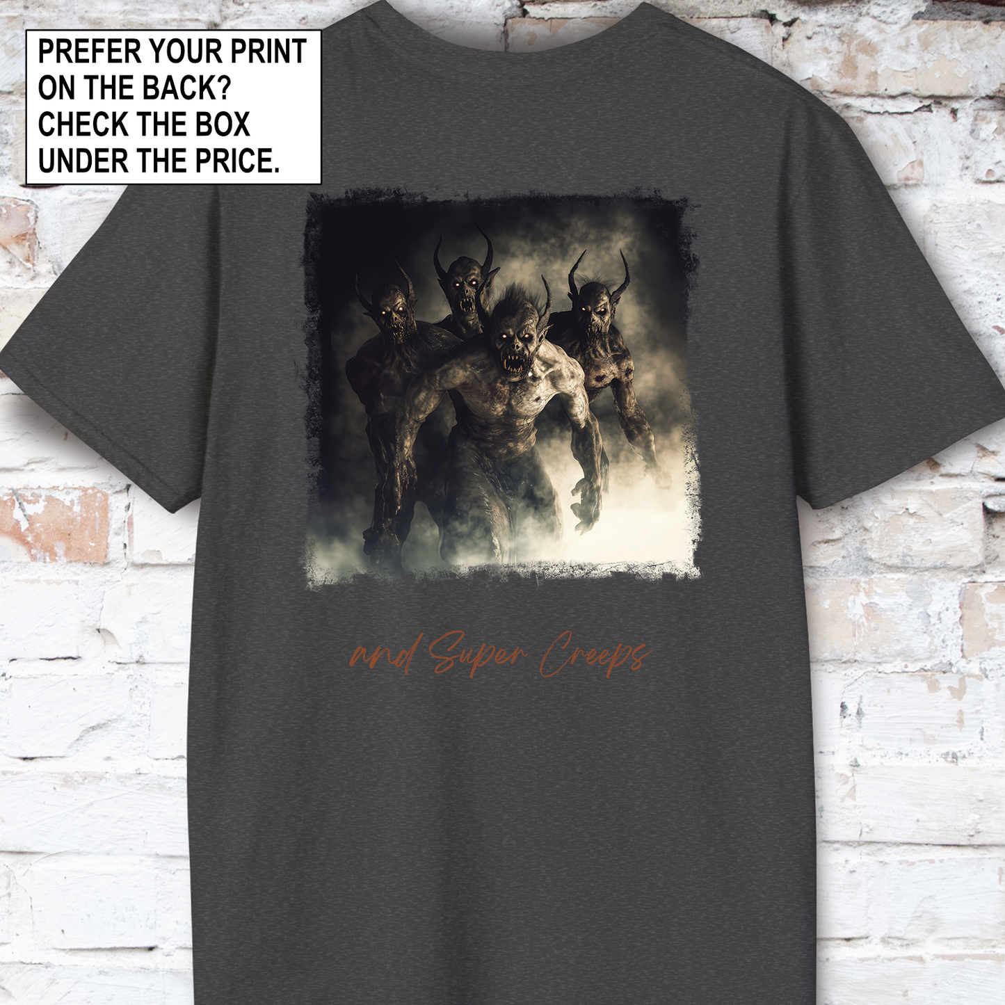 And Super Creeps, Unisex T shirt