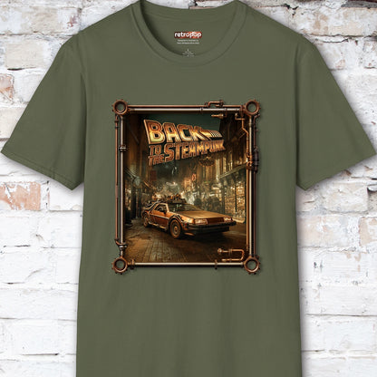 Back to the Steampunk #1 Unisex T shirt