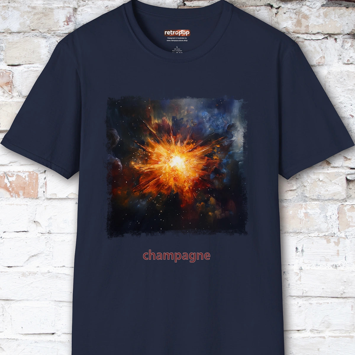Champagne Supernova Unisex T shirt