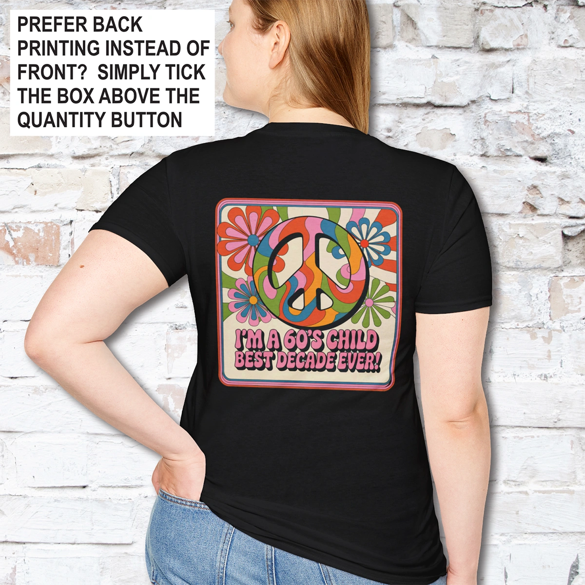 I'm a 60's child #4 Unisex T shirt