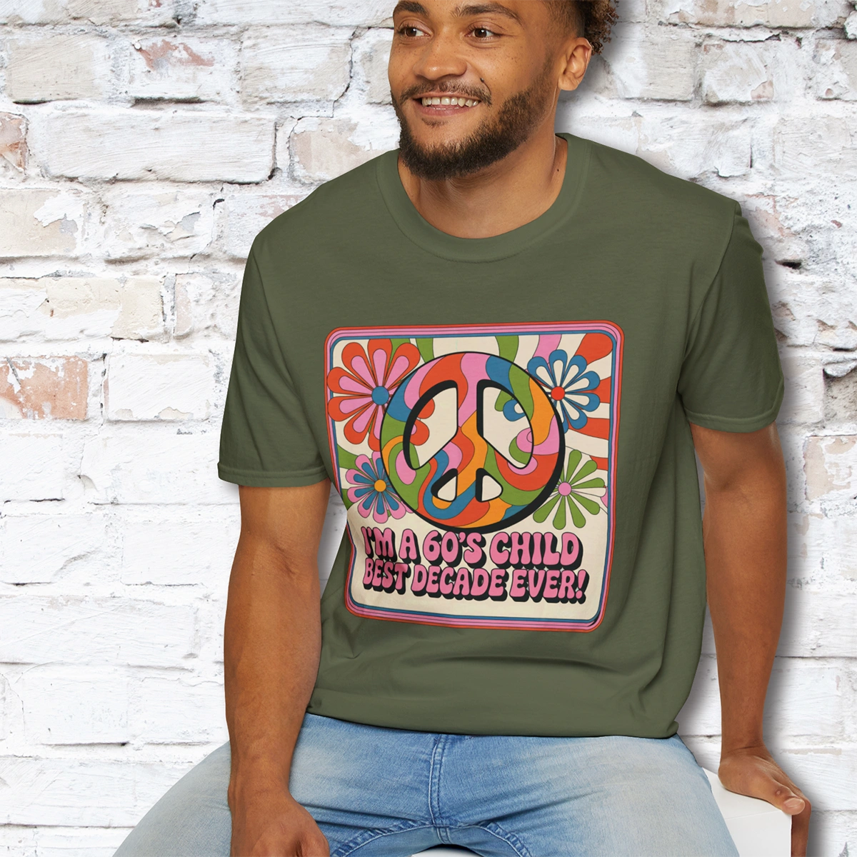 I'm a 60's child #4 Unisex T shirt