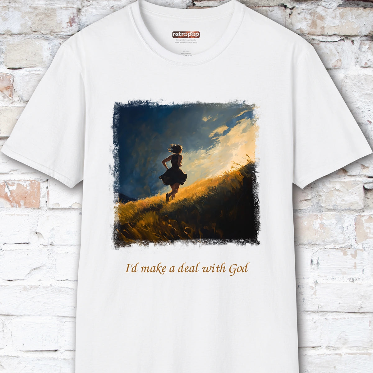 Running up that hill Unisex T shirt