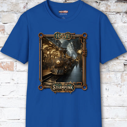 I love Steampunk - Train #4 Unisex T shirt