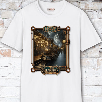 I love Steampunk - Train #4 Unisex T shirt