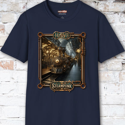 I love Steampunk - Train #4 Unisex T shirt