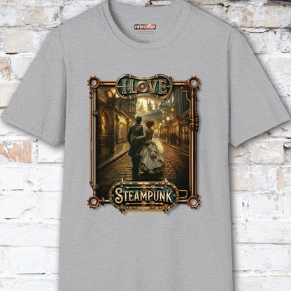 I love Steampunk Couple #5 Unisex T shirt