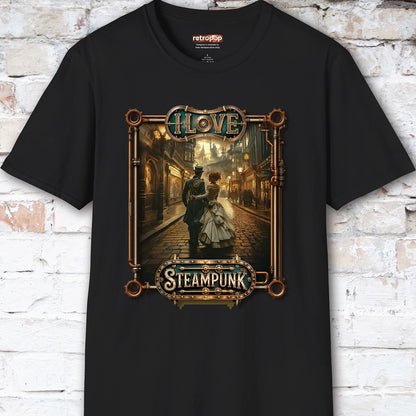 I love Steampunk Couple #5 Unisex T shirt