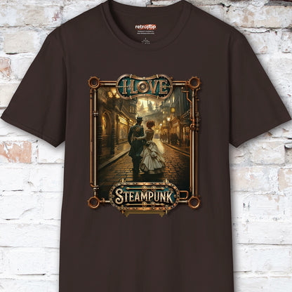 I love Steampunk Couple #5 Unisex T shirt