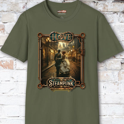 I love Steampunk Couple #5 Unisex T shirt