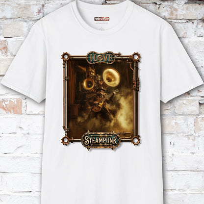 I love Steampunk Guitarist #14 Unisex T shirt