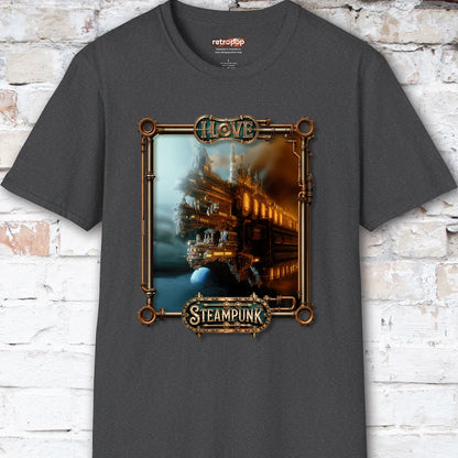 I love Steampunk - Spaceship#16 Unisex T shirt
